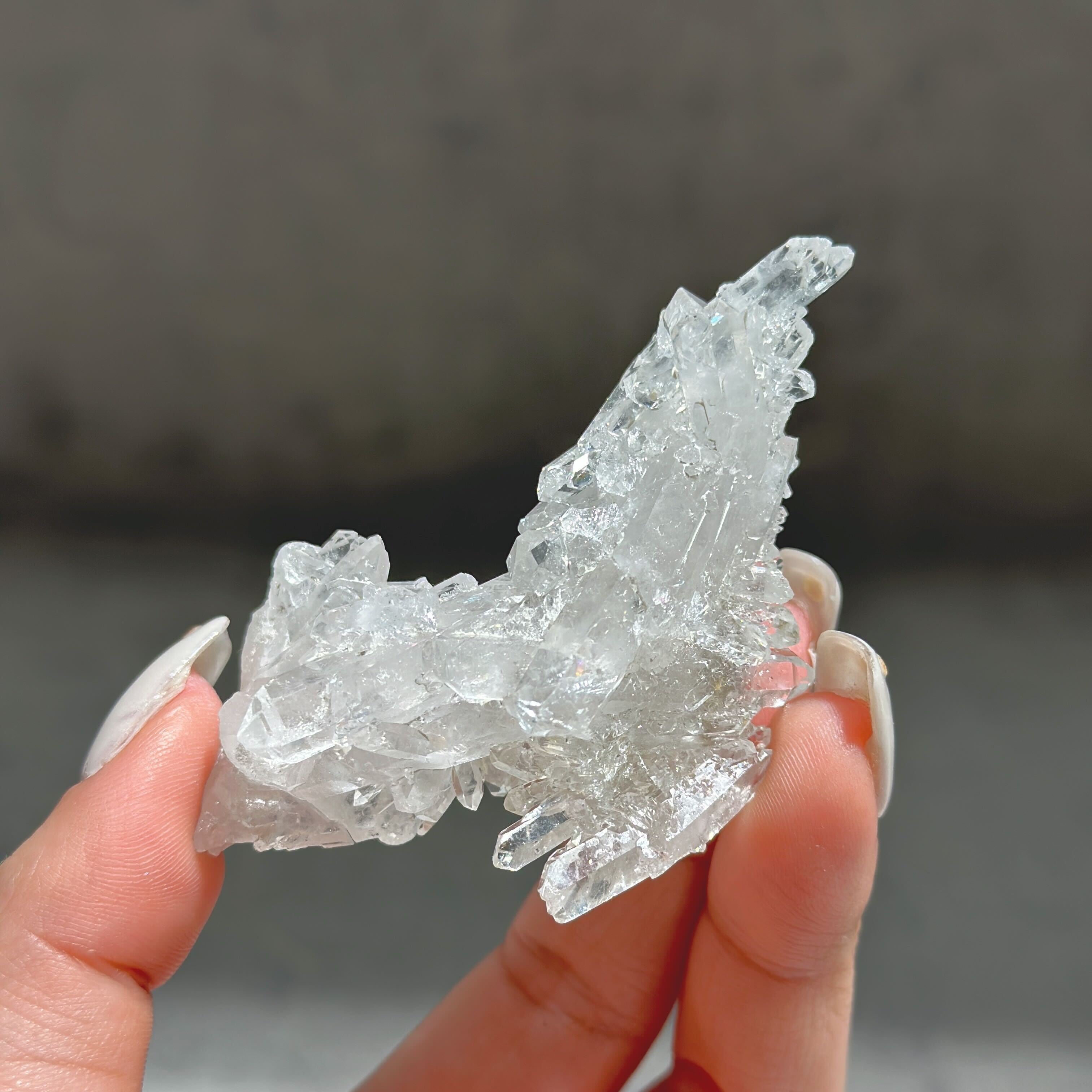 ゼッカ産水晶クリアクォーツ クラスター32◇ Clear Quartz From Zeca
