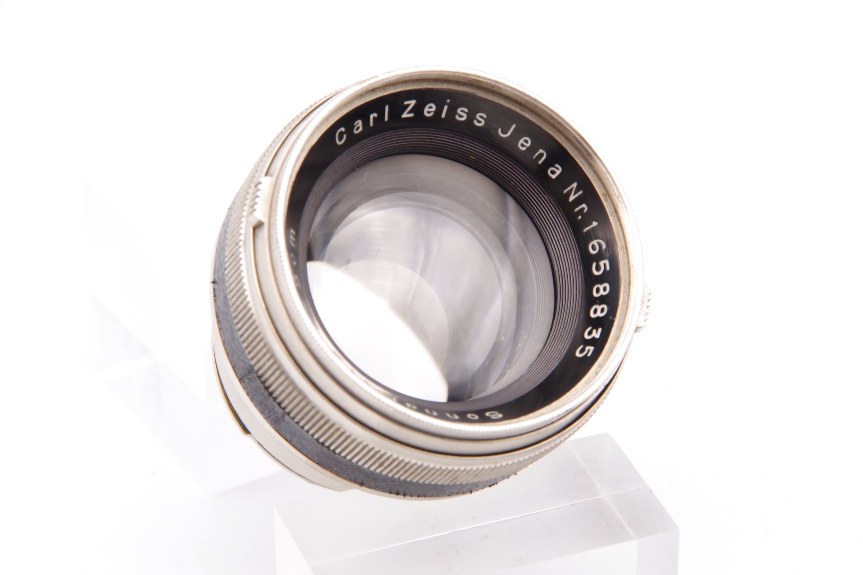 Carl Zeiss Jena Sonnar 5cm F2 Nickel Black 旧コンタックスマウント