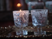 botanical aroma candle -silver-