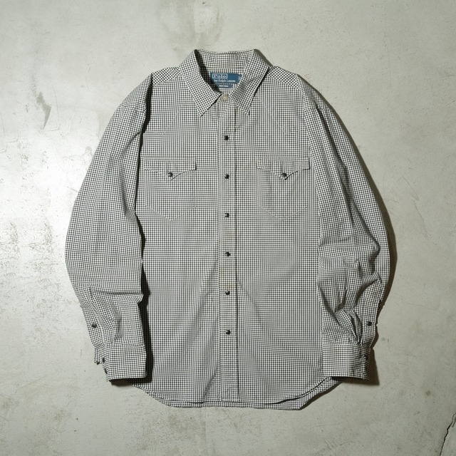 Polo by Ralph Lauren WESTERN cotton shirt[L]