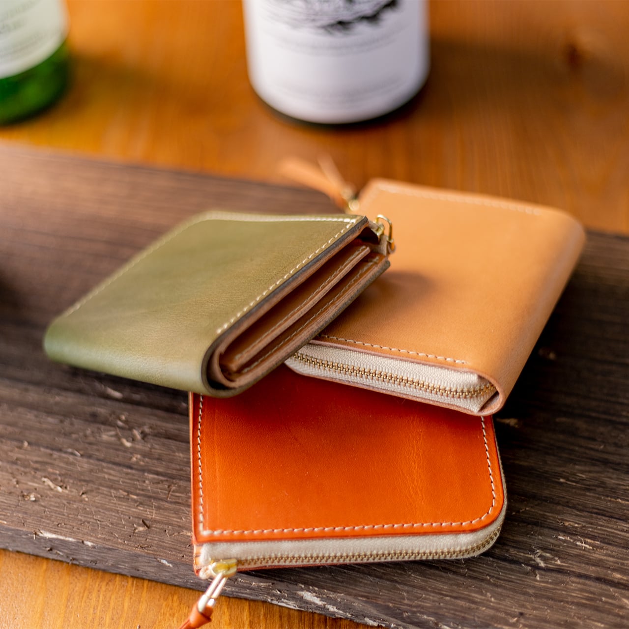 L字ファスナーミニ財布「マルツ」 | レザークラフト sisrey (シスレイ)