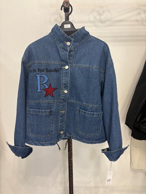 Renault 刺繍デニムジャケット　611408