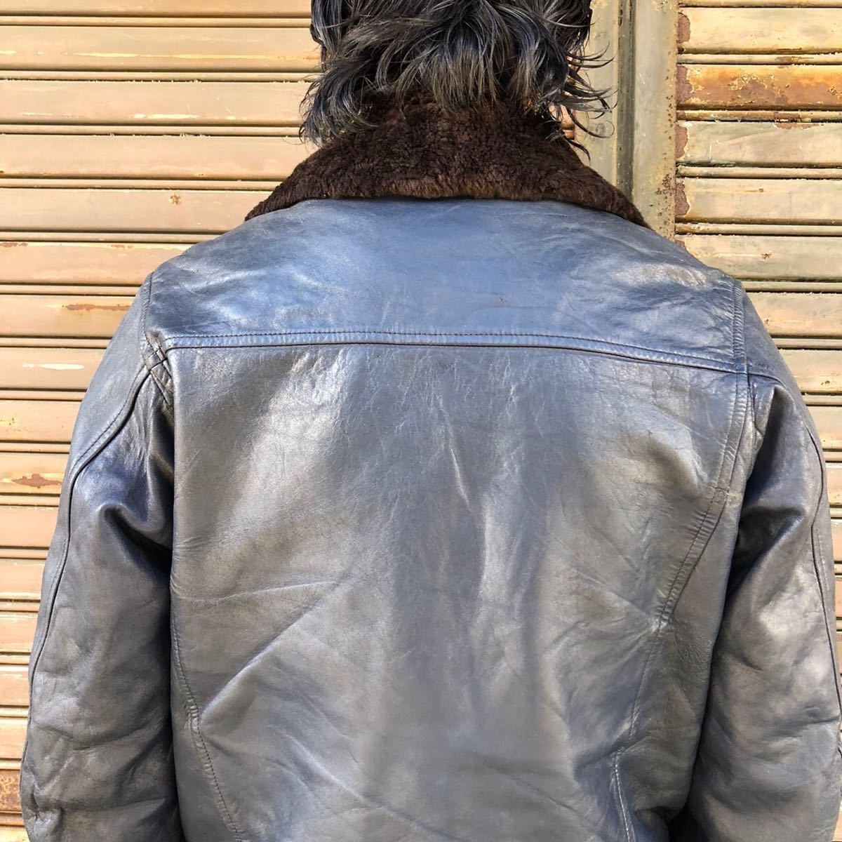 60s フランス軍フライトジャケットボア付き ビンテージミリタリー