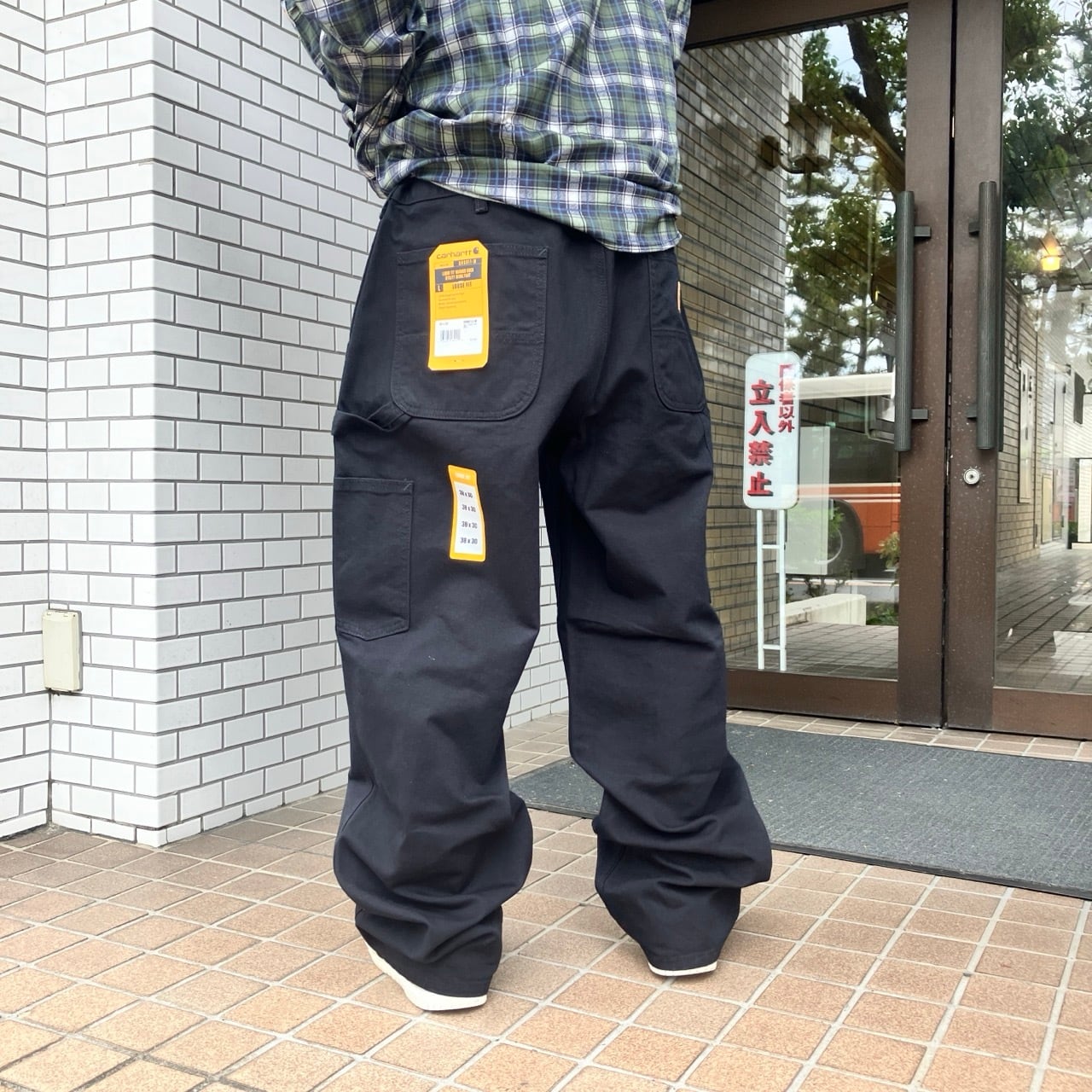 Carhartt B11 ルーズフィット ウォッシュド ダック ユーティリティ