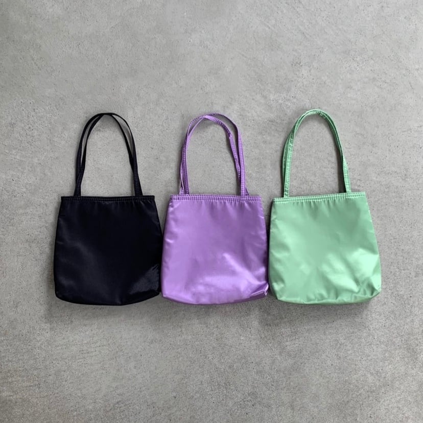 satin color bag / サテン カラーバッグ レディース 差し色 パステル