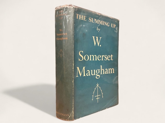【RL075】【FIRST EDITION】The Summing Up / William Somerset Maugham