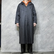 design nylon coat black