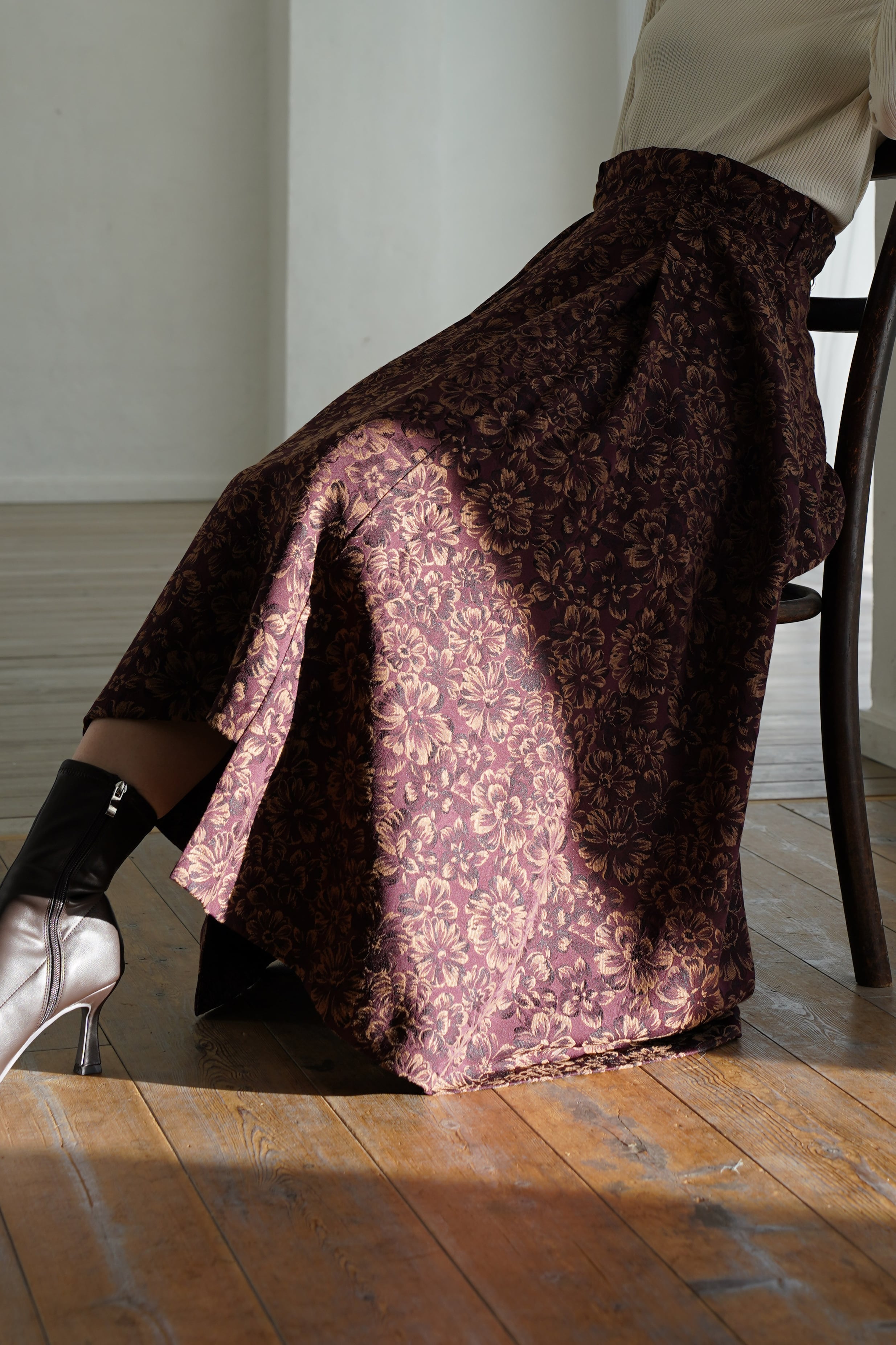 DESIGN FLARED SKIRT【CA2A-S373】