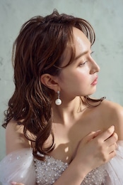 スイングパール (ピアス / イヤリング)