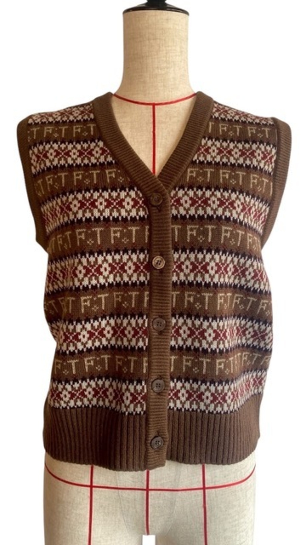 【26AW 先行予約】FUMIE TANAKA フミエタナカ / FT JQ knit VE - 3