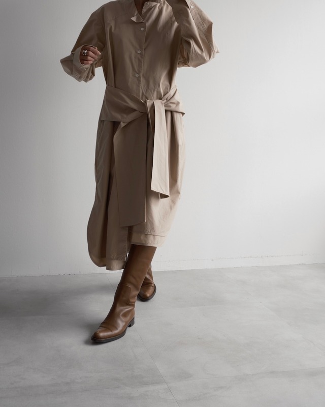 LOEWE　ASYMMETRIC SHIRT DRESS