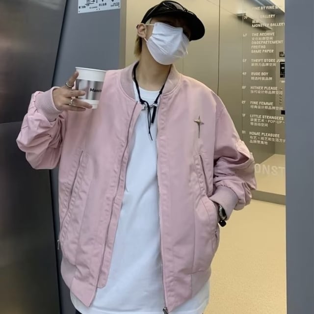 MA-1 JUMPER ミドル ポケット ストレート ジャンパー・ブルゾン