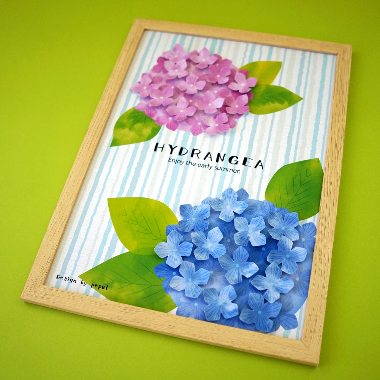 IOPE - お花畑でラッタッタ！ポスター作品　サイン入り 花のポスター Fragsphereエディション お花3種セット