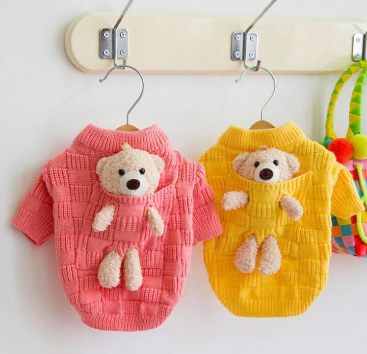 《予約》№1102984 おんぶくまさんタペストリーニット