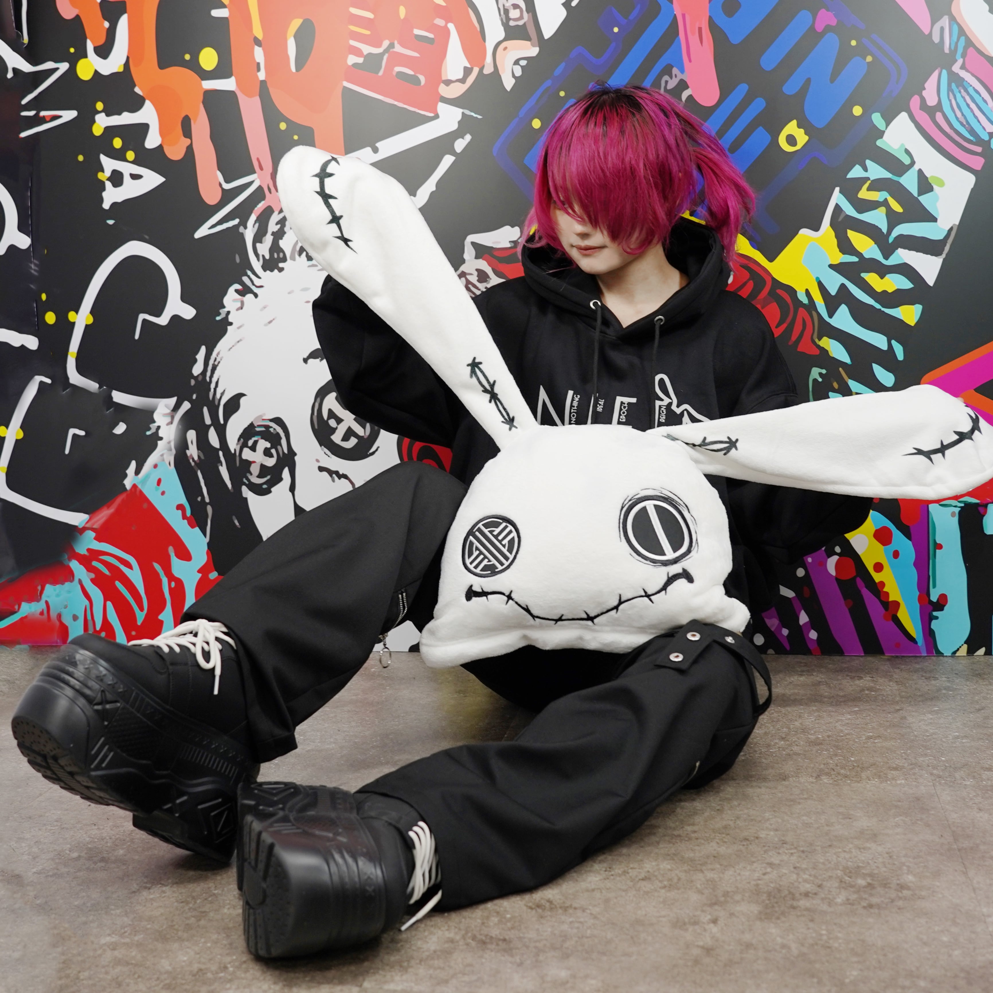 被れるNieRちゃんもこもこブランケット【クッション収納可】 | NIER