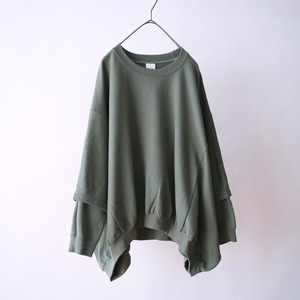 docking design wide sweat pullover