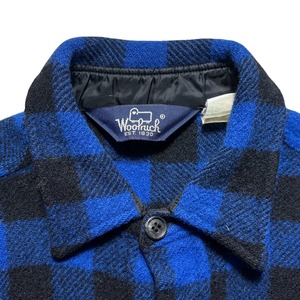 vintage 1980’s WOOLRICH check wool shirt