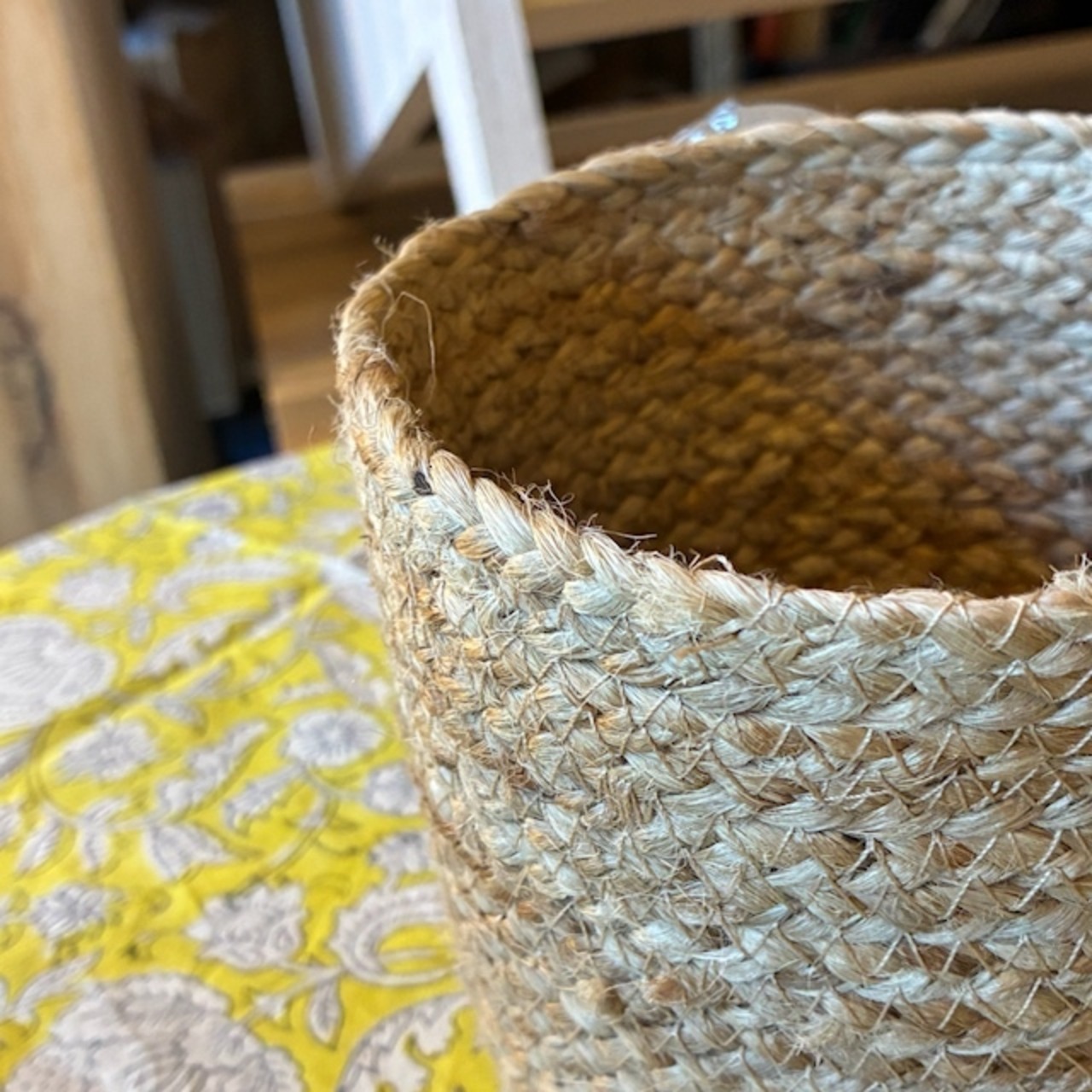 Bangladesh  Jute basket Storage 　バングラディッシュ　シーグラスバスケット　ストレージ　S　収納　カゴ　小物入れ
