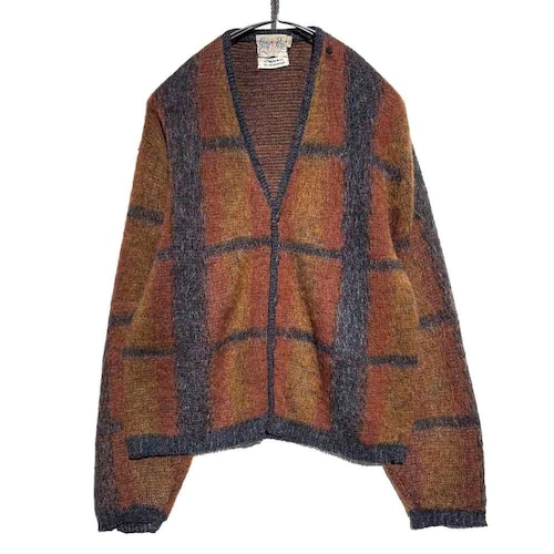 【Gary Reed】Vintage Mohair Wool Cardigan【1960s-】Vintage Cardigan