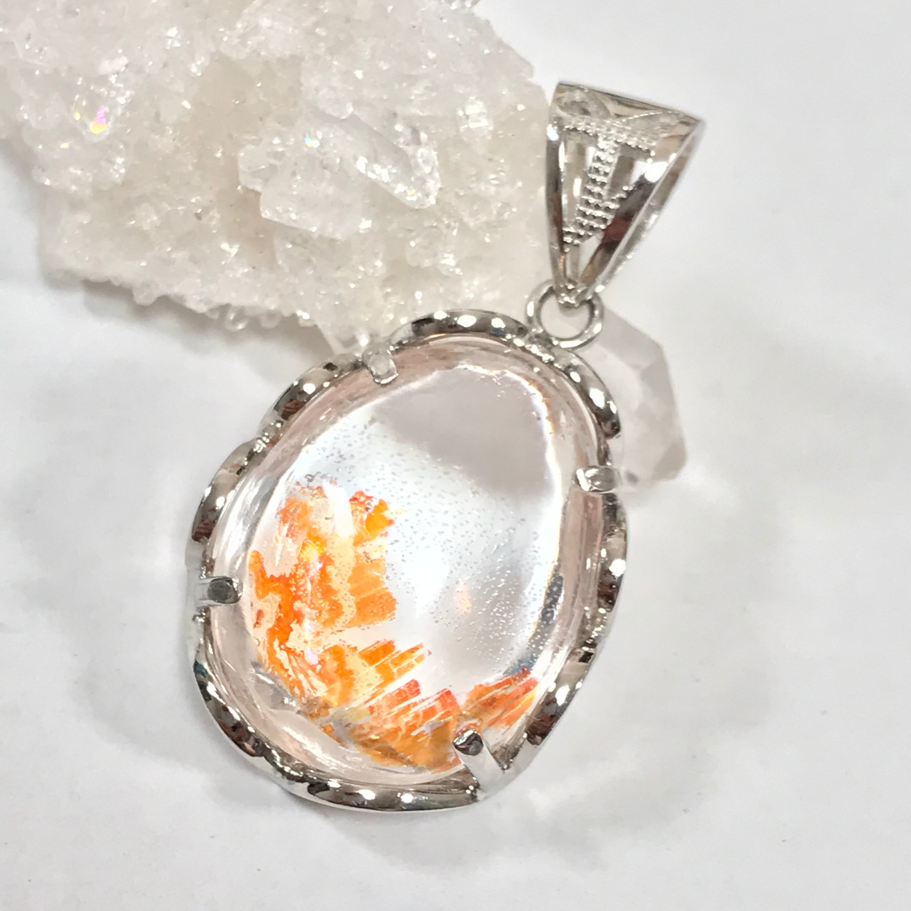 陰山織物謹製 ライモナイトインクォーツ リング - 通販