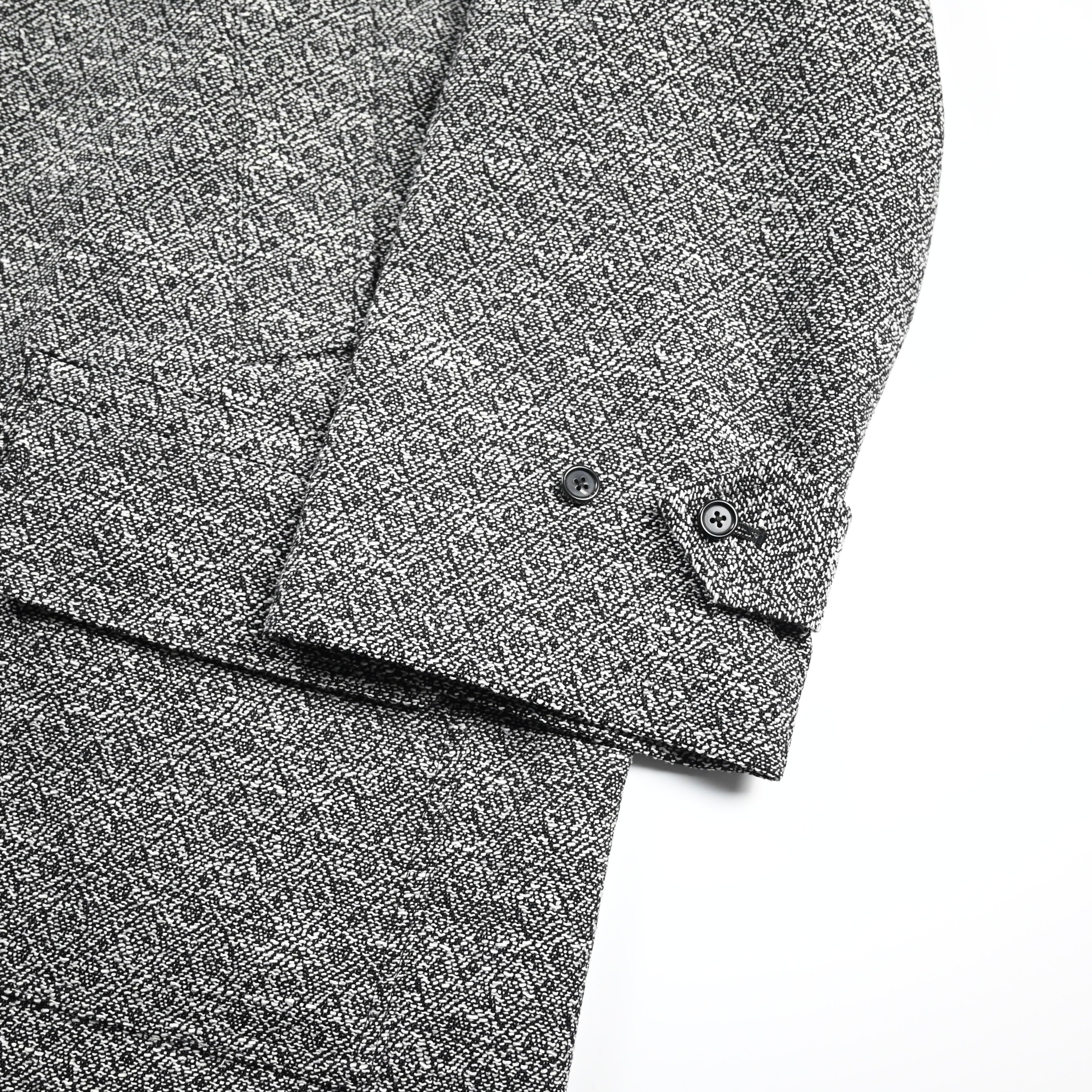 INTERIM / DOUBLE SIDED JACQUARD TWEED DEADSTOCK HYPER BIG HUNTING