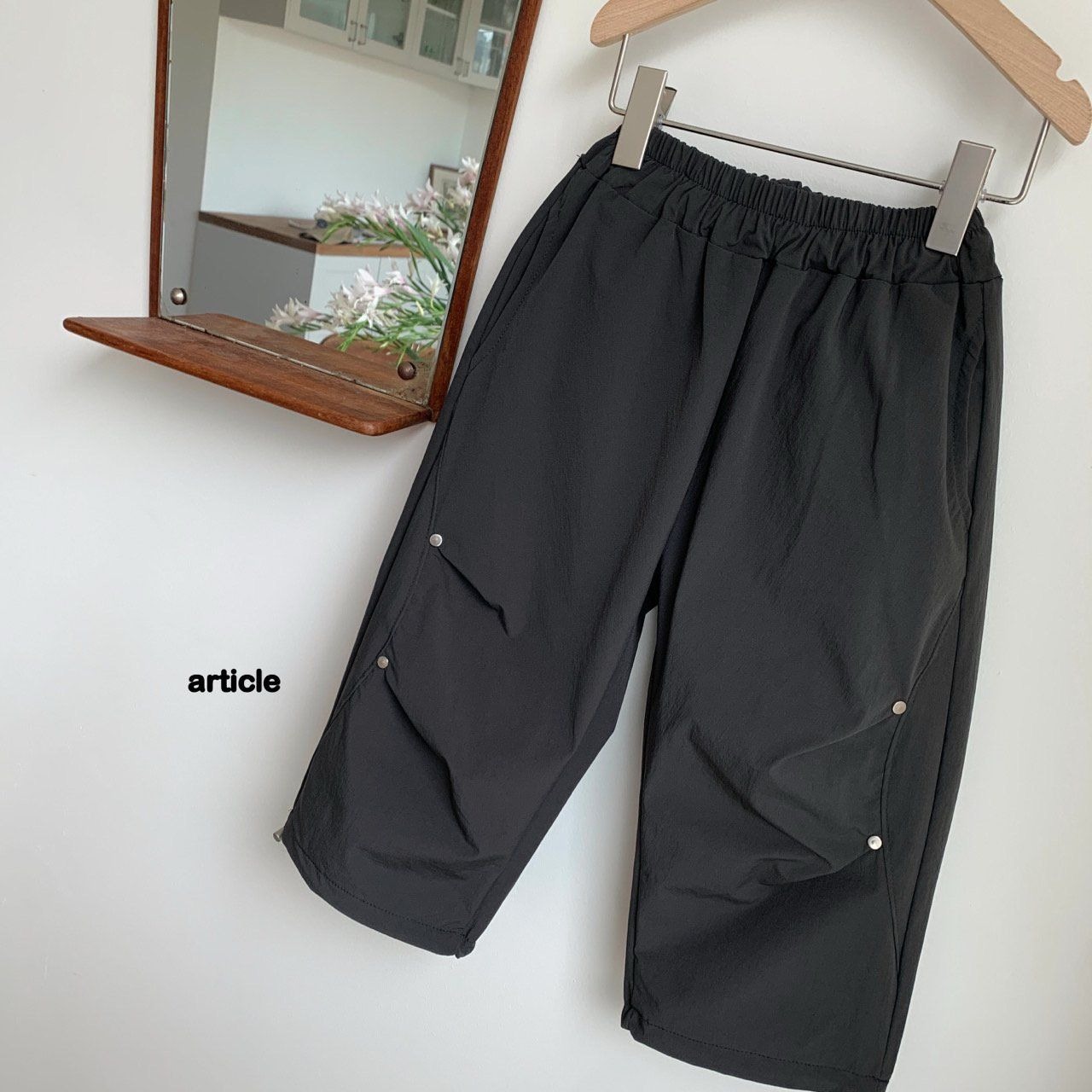 [article] Windrivet Pants (JS/JM) / [아티클] 윈드리벳바지 (JS/JM)