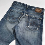 USA製 AG Adriano Goldschmied アドリアーノ ゴールドシュミット ダメージ加工 デニム パンツ ジーンズ サイズ W31 /メンズ/アメリカ製
