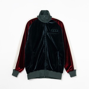 Velours track jacket（GREEN）