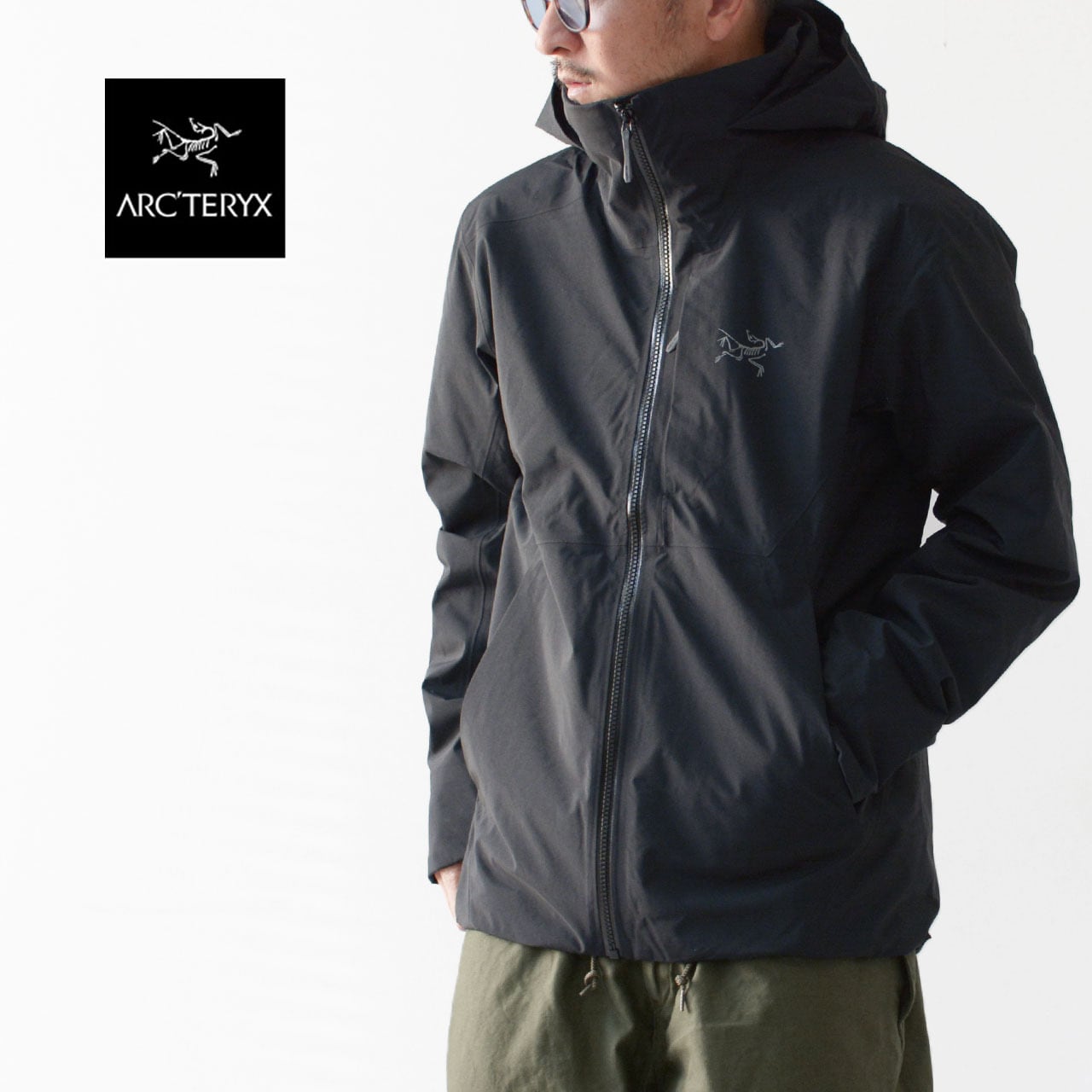 ARC'TERYX レイルインサレーテッドジャケット サイズS ブラック ARC