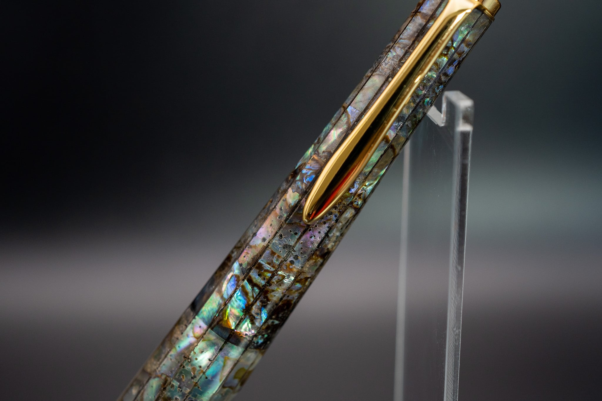 金杢犀シャープペンシルアバロン