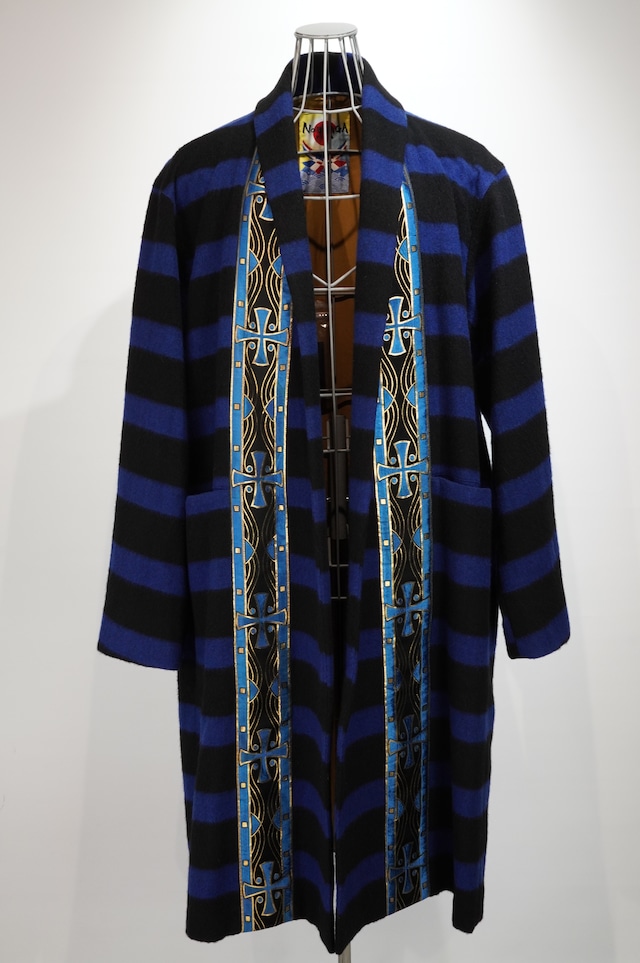 NOBNAGA Paris /  Taped Kimono Collar Coat