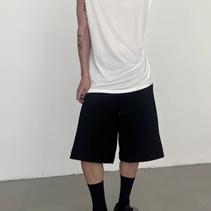 モダンシンプルテーパードパンツ　0798