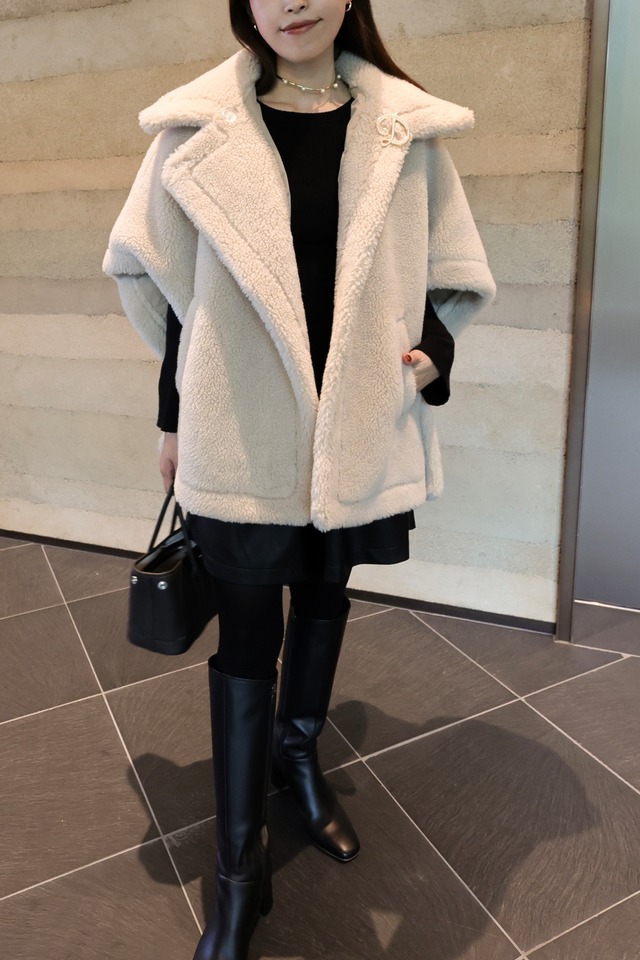 【予約商品】Teddy Boa Cape Coat
