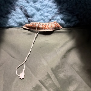 KAPITAL boa fleece jacket “sashiko”