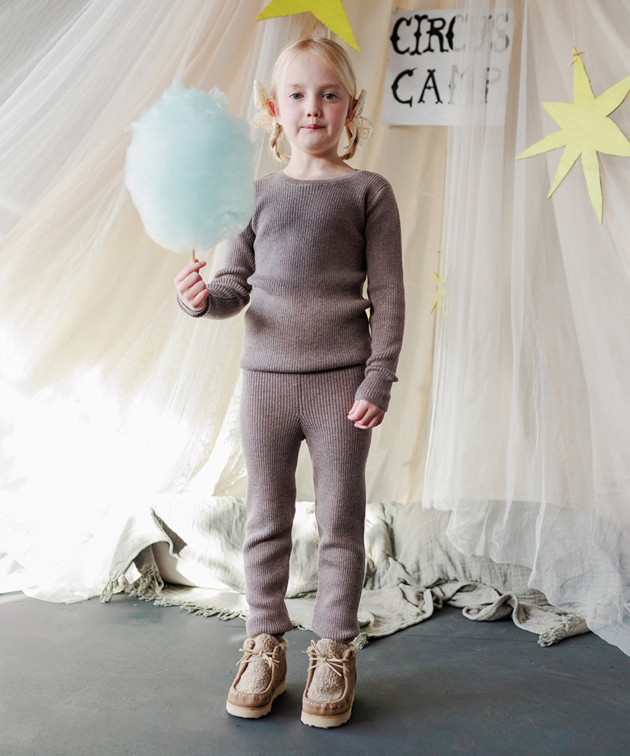 MABLI　SYLFAEN SKINNY RIB - TAPIR_1
