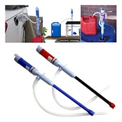 給油ポンプ 液体 電気送液ポンプ 燃料移送サイフォンポンプ パワーポンプ 電動式ポンプ ガソリン ポンプ 電池 ガソリン緊急補給用 手動送液ポンプ レッド