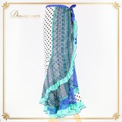 フラメンコ 衣装 ソニアジョーンズ SONIA JOHNES 巻きスカート ファルダ スカート レース 水玉 リボン 薄い 軽い ダンス パーティ 発表会 ブルー系 グリーン系 ホワイト系 フラメンコ スカート レディース 薄手 おしゃれ カラフル ダンス衣装 発表会衣装 イベント 踊り 軽量 フォーマル お洒落 フラメンコ用