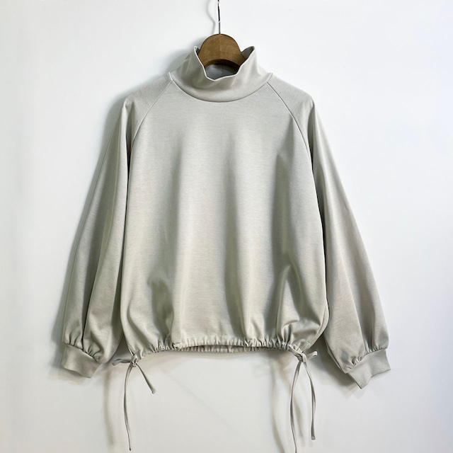 euphoric' 　ユーフォリック　 EU-CT3104    DRAWSTRING HEM PULLOVER  ドロストリングヘムプルオーバー