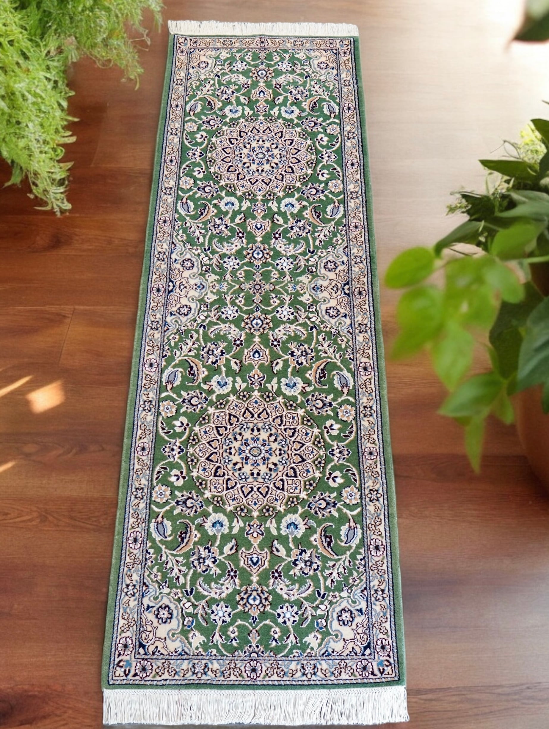 200×60cm 【ペルシャ手織り絨毯】ランナー | Decorworks