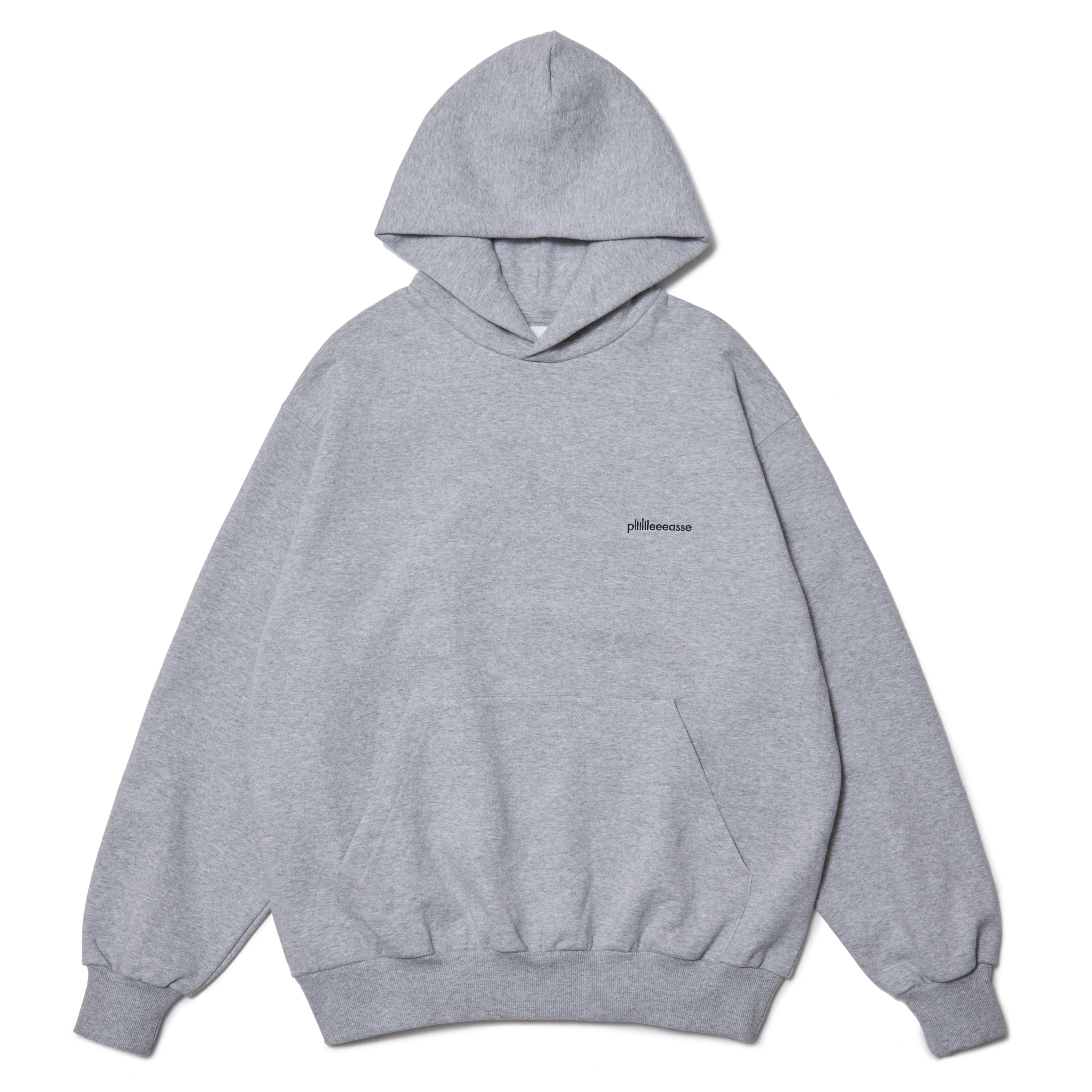 plllllleeeasse hooded sweatshirt (Grey) plllllleeeasse hooded sweatshirt (Grey)