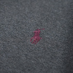 90s Polo by Ralph Lauren Half-zip cotton sweater XL 古着