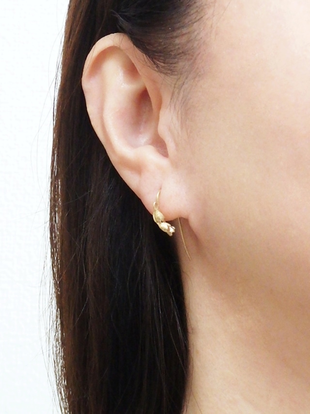 すずらんピアス(gold)