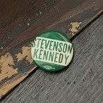 【Good】60s 大統領選『STEVENSON×KENNEDY 』缶バッジ