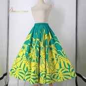 フラダンス 衣装 パウスカート グリーン系 アロハスタンダード 日本製 ALOHA STANDARDS モンステラ柄 ハワイアンプリント アロハ 花柄 植物柄 フラ ダンス レッスン 練習 緑 黄 華やか 鮮やか かわいい おしゃれ ダンス衣装 ハワイアンダンス レディース イエロー系 スカート 90 こども用 子供 キッズ ジュニア グリーン 黄緑 イエロー モンステラ リーフ柄 葉っぱ柄 南国柄 ハワイアン風 ボタニカル柄 フラ衣装 フラダンス衣装 レッスン用 練習用 発表会 コーデ お揃い