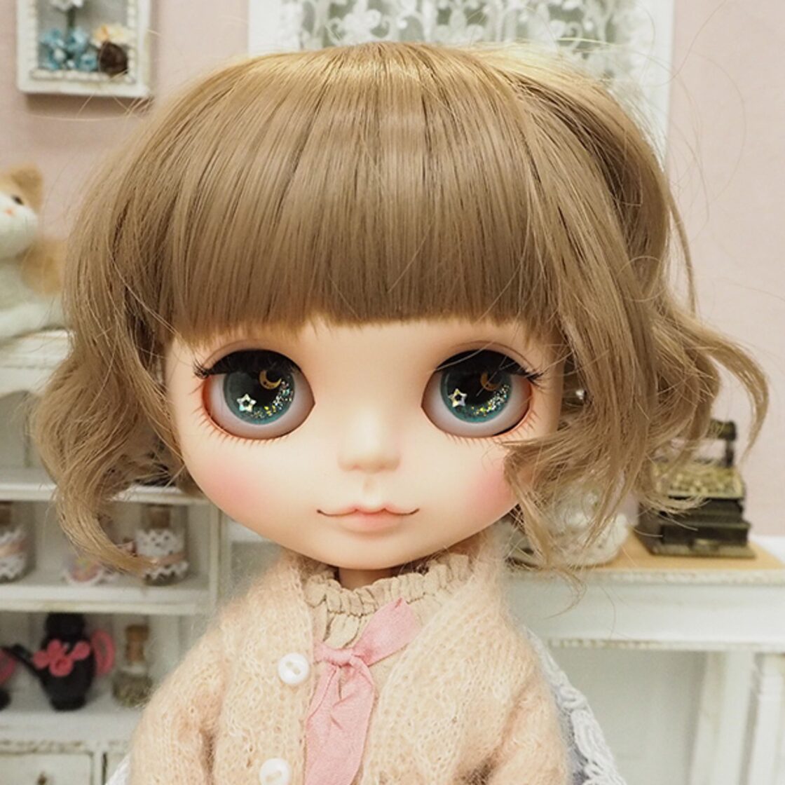 ドールウィッグ スパイラルボブ オリーブアッシュ(OA) ネオブライス 10 