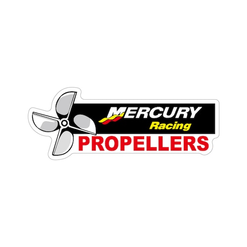 394　Mercury Racing propellers　マーキュリーレーシング　"California Market Center"　アメリカンステッカー　スーツケース　シール