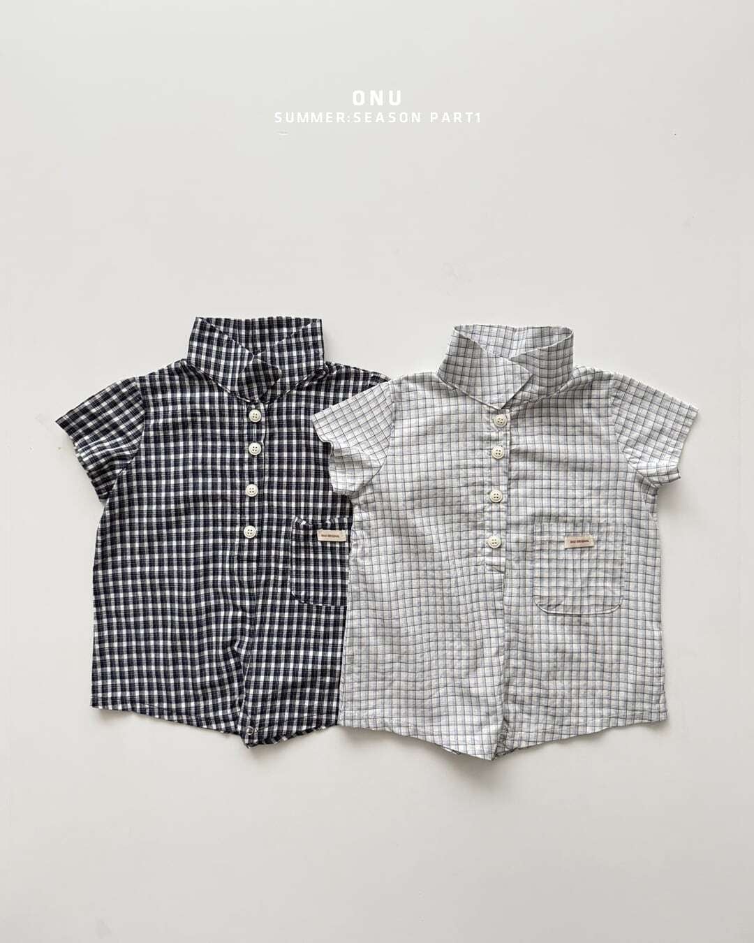 【予約】onu Check suit baby (12M)