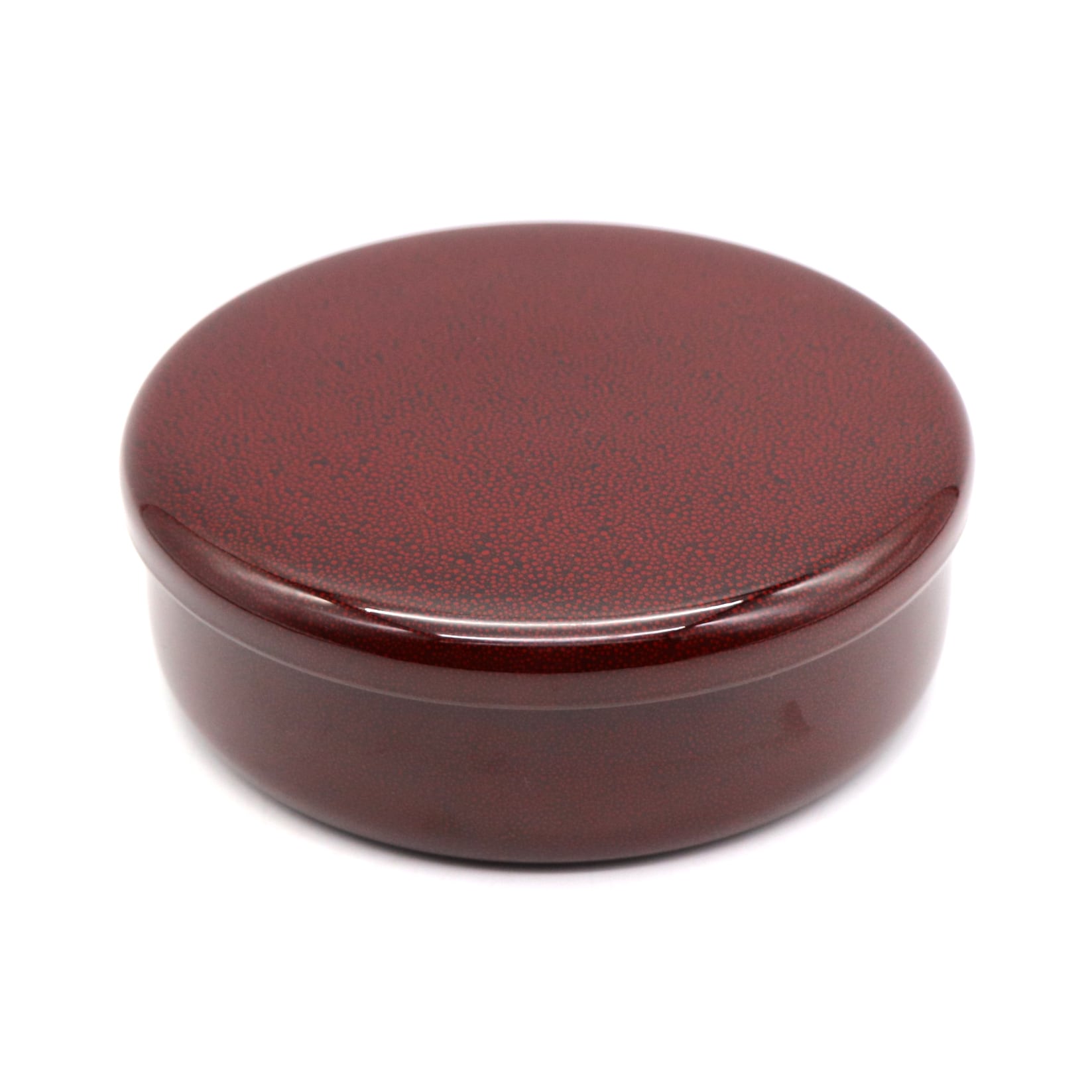 津軽塗（七々子塗）バカ塗り・菓子器・盛鉢・No.210713-073・梱包