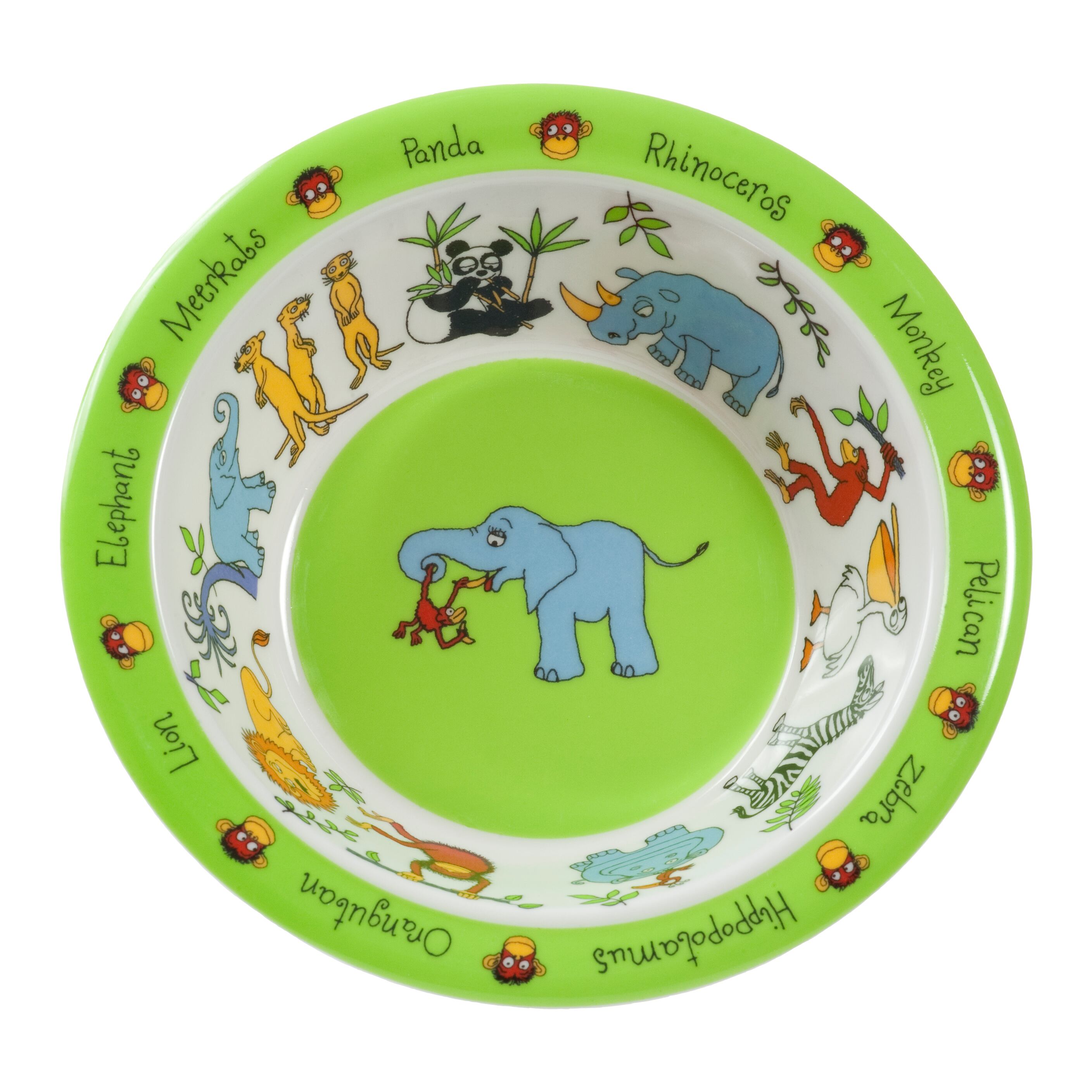 Melamine Bowl Jungle_95BL