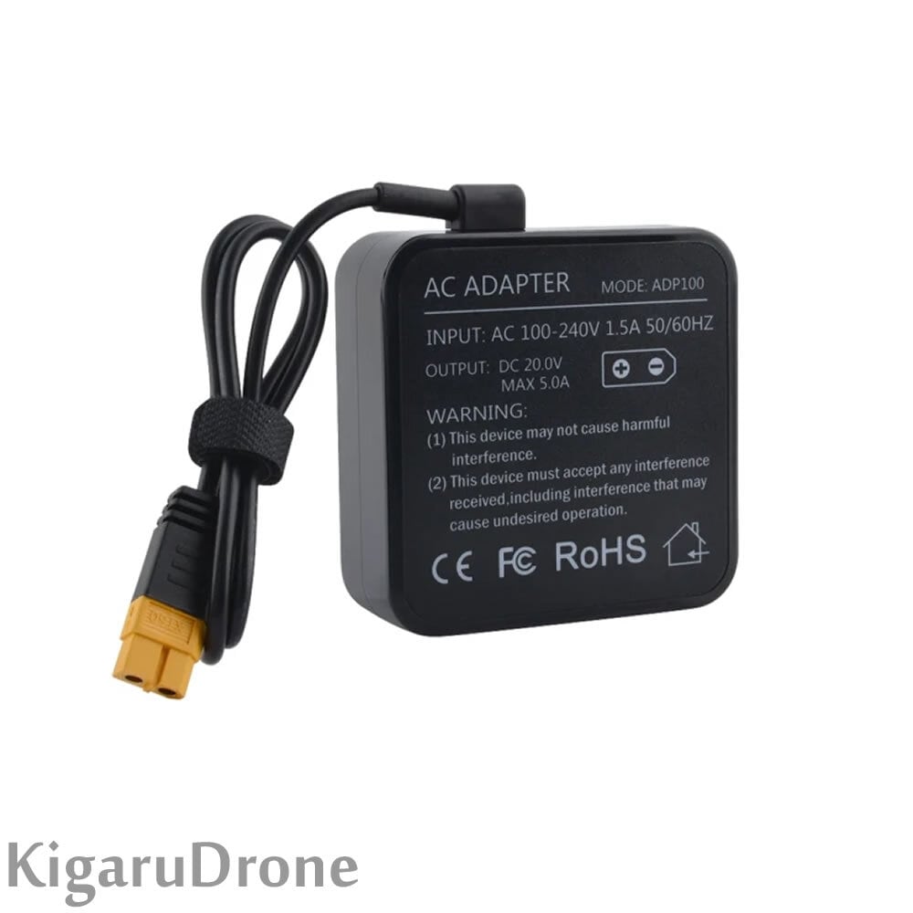 ACアダプター XT60充電器用】ToolKitRC ADP100 100W 20V Power Supply
